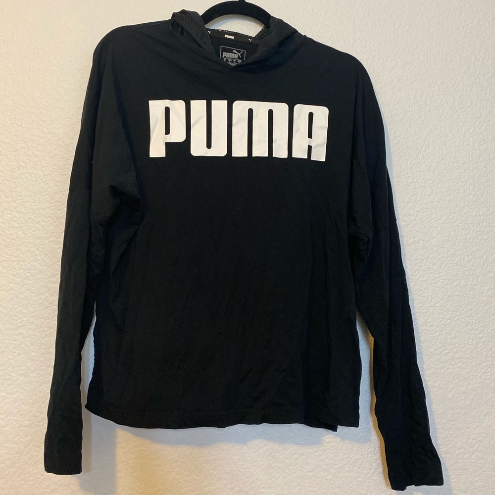 Puma long sleeve shirt hoodie